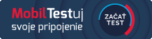 Merač internetu (vrátane aplikácie Mobiltest pre Android cez Google Play Store, pre iOS cez Apple Store) Merač internetu (vrátane aplikácie Mobiltest pre Android cez Google Play Store, pre iOS cez Apple Store)